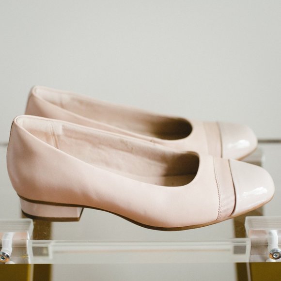 Clarks Women's Juliet Monte Flat Blush Leather 6 - Picture 4 of 9